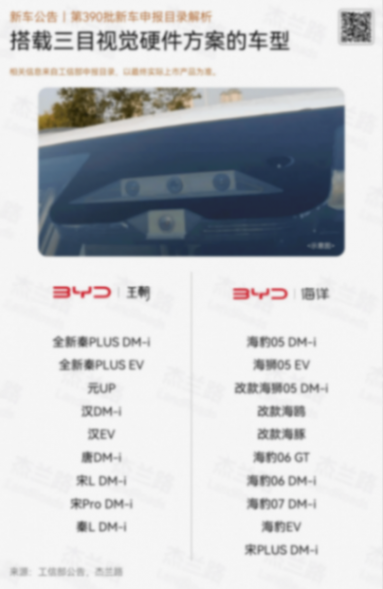 智駕是改款重頭戲,比亞迪多款新車曝光,或于明年一季度陸續推出