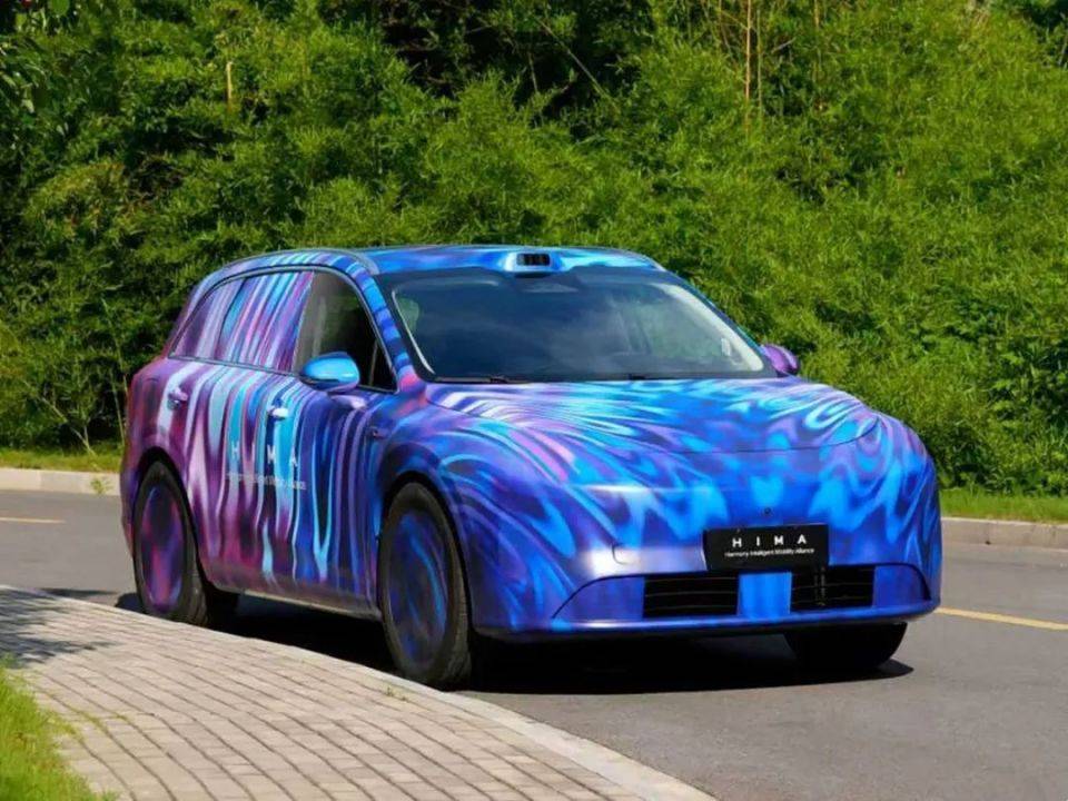 余承東開心了,鴻蒙智行入門車型尚界H5