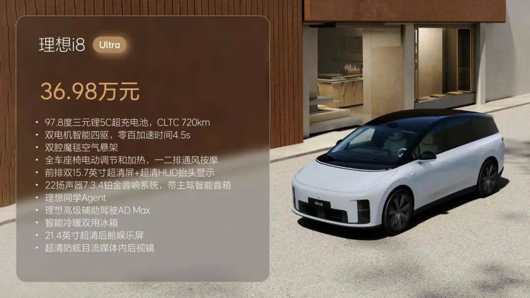 理想i8:一心對標蔚來ES8,仍被樂道L90“截胡”