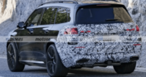 全新邁巴赫GLS諜照,大V8輕混動力,不多見