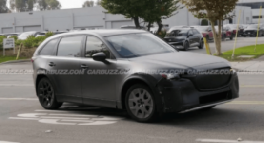 馬自達偽裝測試車曝光,或對標現代 Ioniq 5 和特斯拉 Model Y