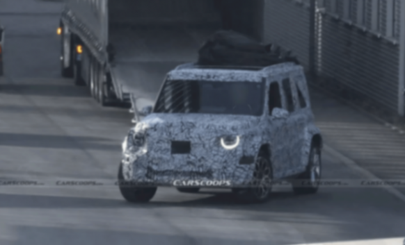 全新奔馳“小G”諜照曝光,純電驅(qū)動,若40萬買嗎?