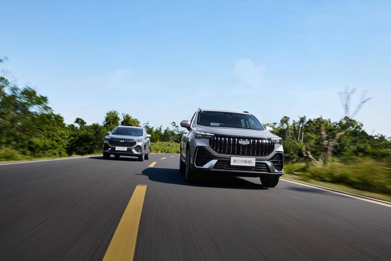 吉利第三代豪越L上市,大空間家庭SUV,官方指導價9.99萬元至12.99萬元