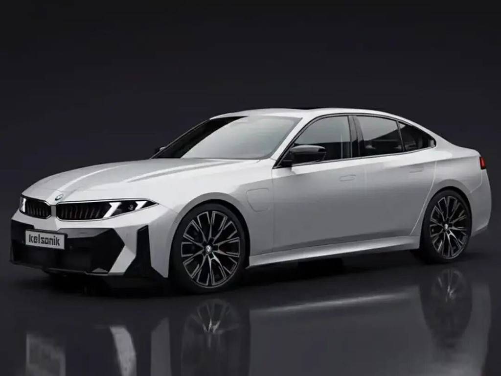 全新寶馬3系再曝效果圖!仔細打量完外觀,居然還挺好看?