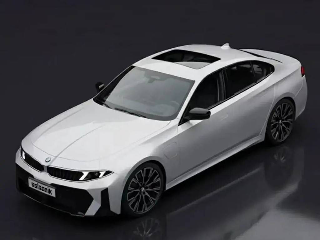 全新寶馬3系再曝效果圖!仔細打量完外觀,居然還挺好看?