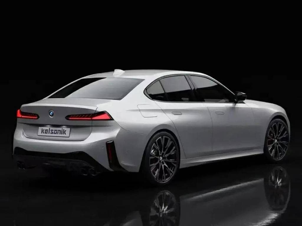 全新寶馬3系再曝效果圖!仔細打量完外觀,居然還挺好看?