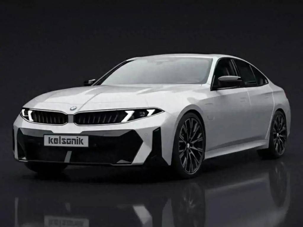 全新寶馬3系再曝效果圖!仔細打量完外觀,居然還挺好看?